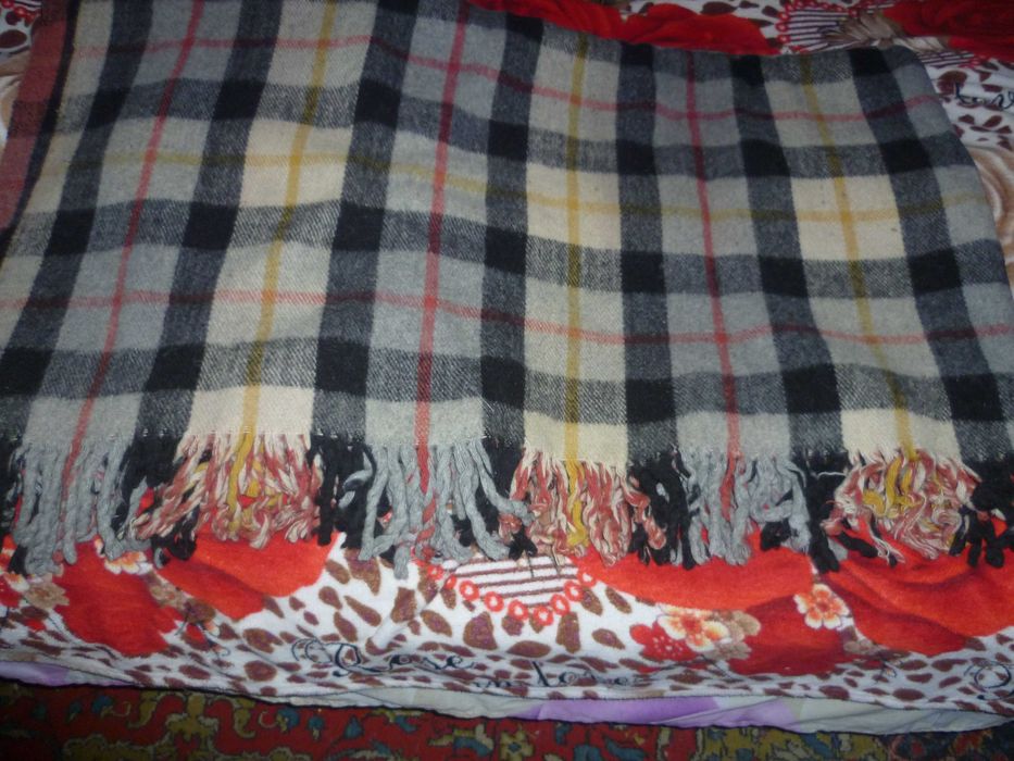 Плед чисто-шерстяний