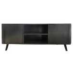 Drewniana komoda RTV z miejscem do przechowywania 150x40x56 Bizzotto