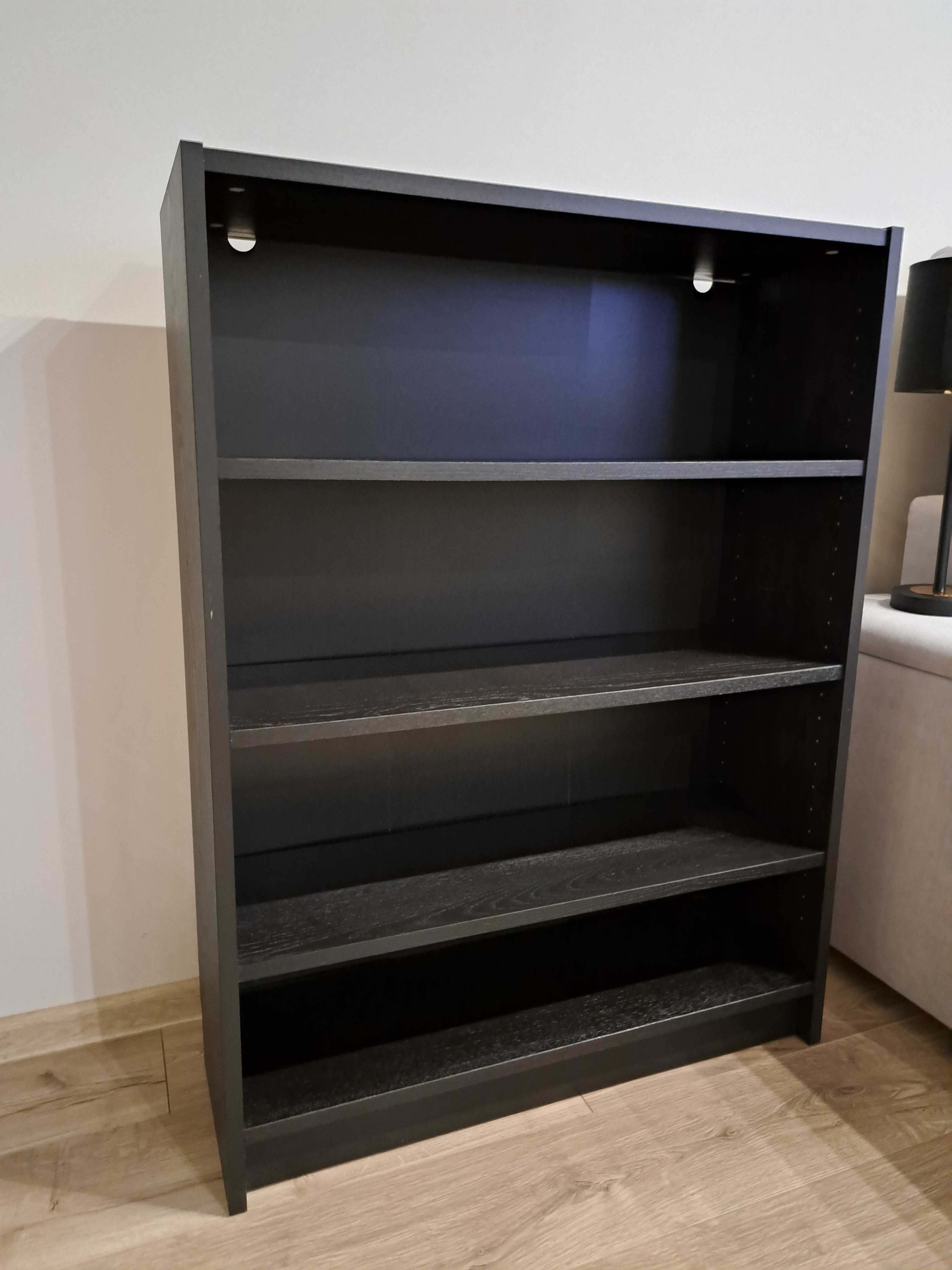 Regał Ikea Billy 004.773.37 80x28x106 cm czarny