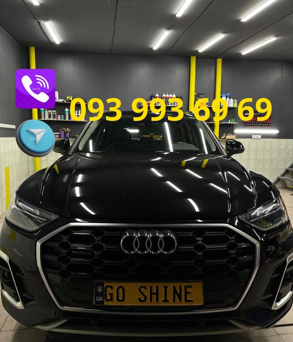 BI -LED лінзи установка линз полировка авто антихром авто детейлинг