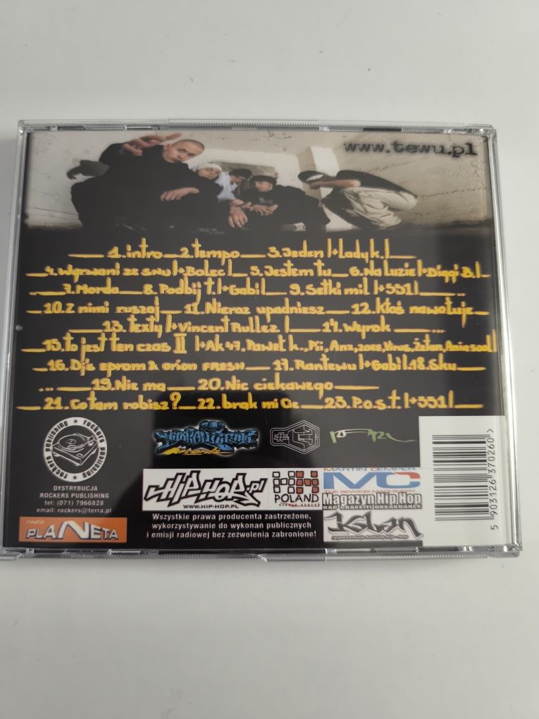 Płyta CD Tewu - Wyrwani Ze Snu 2004 UNIKAT rap hip hop