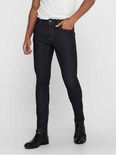 Зауженные мужские джинсы only&sons slim+подарок рубашка