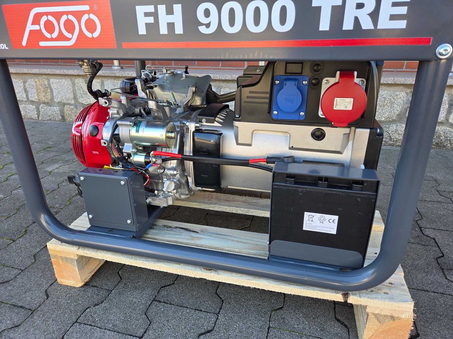 Agregat Fogo FH 9000 TRE Honda , AVR - stabilizacja, 3 fazy, od ręki !