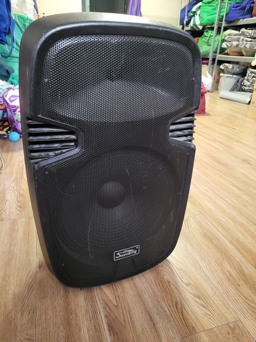 Активна колонка з мікрофонами на запчастини