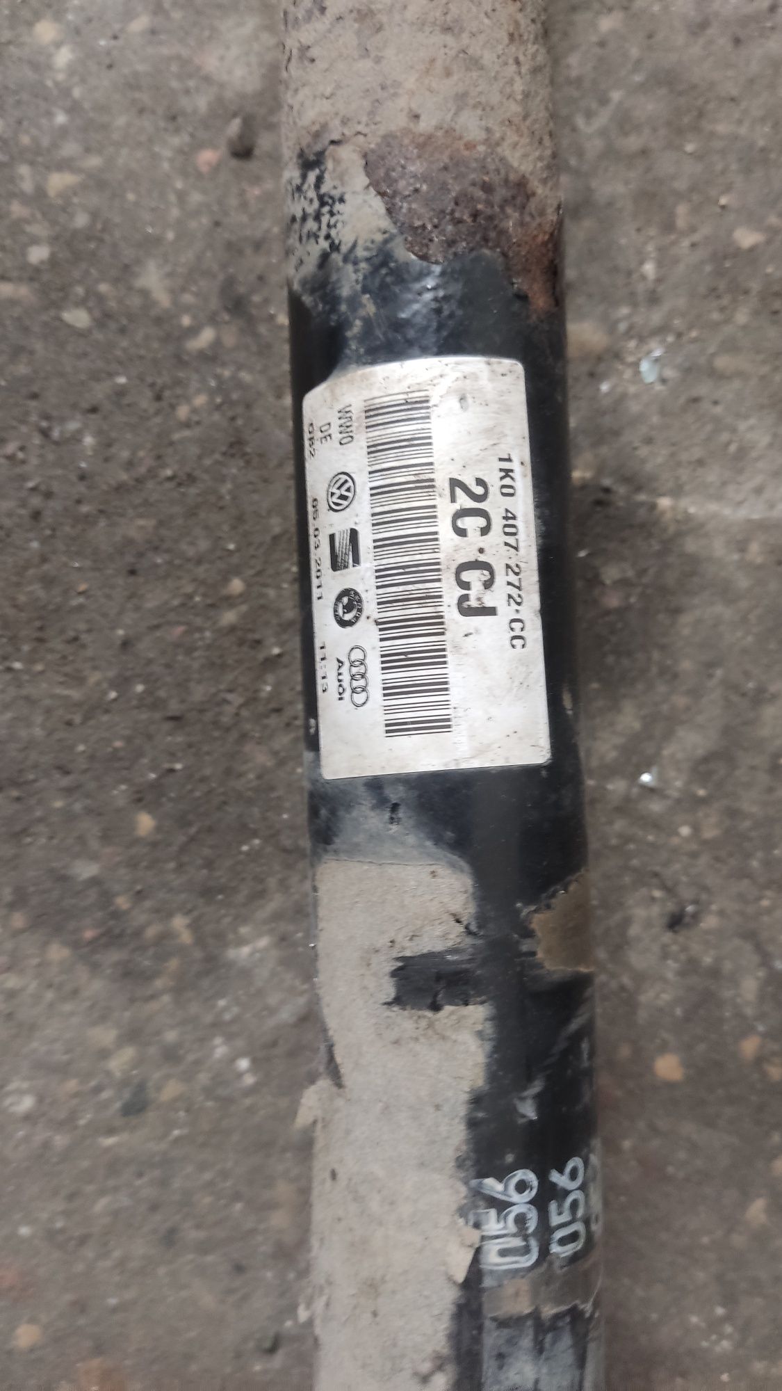 Półoś prawa długa Seat Altea VW 1.6 TDI