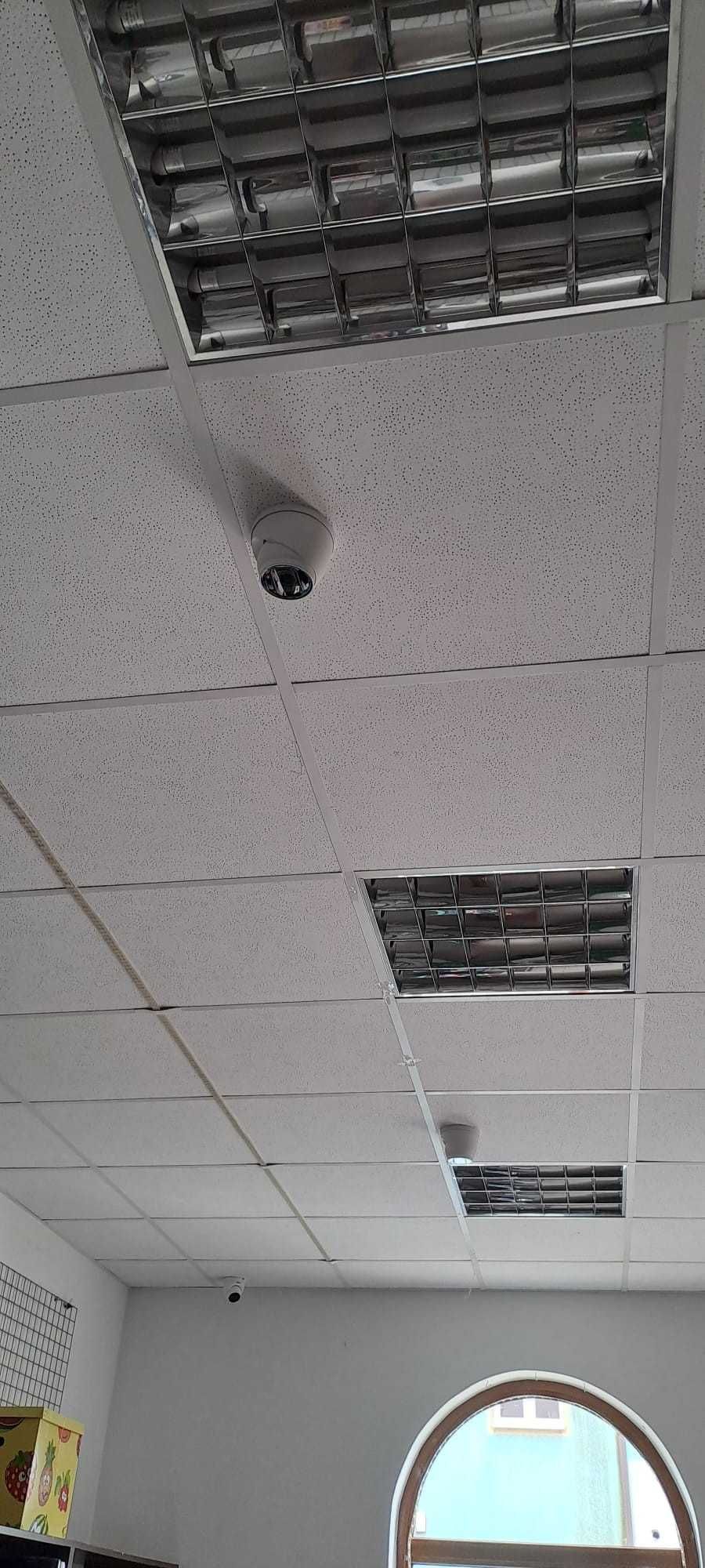 System monitoringu CCTV 4 kamery + monitor LG