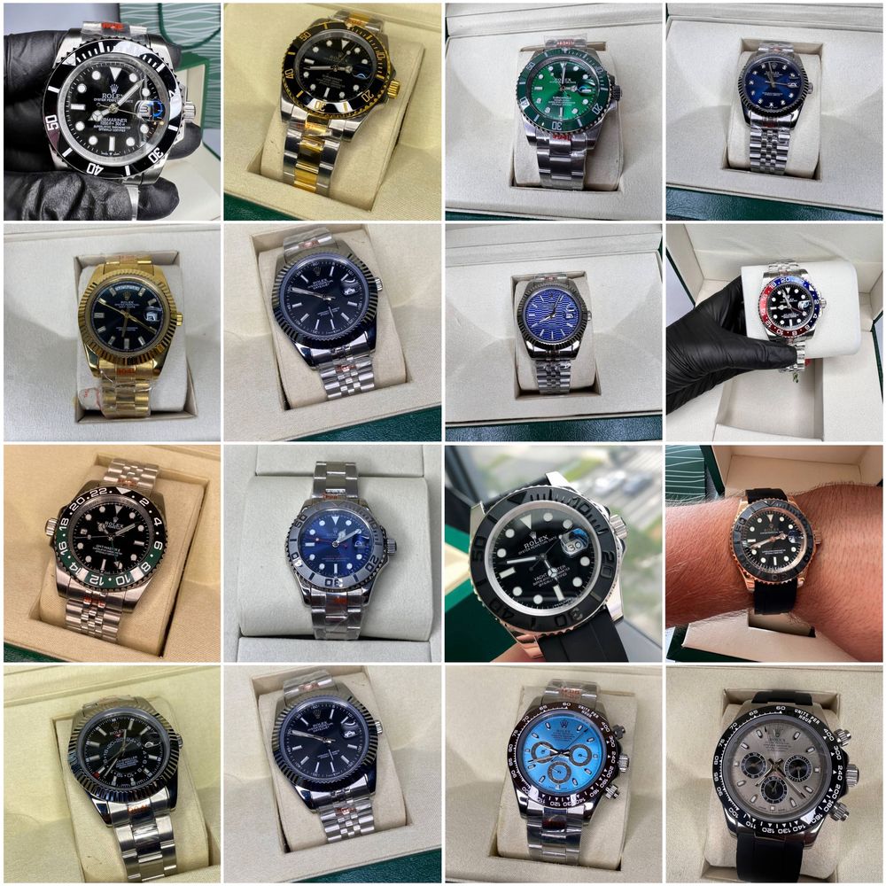 Часы мужские чоловічий годинник Ролекс rolex submariner механика 40мм