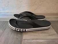 В'єтнамки Сrocs jibbitz bayaband flip 41-42 (m8/w10) 26 см чорні