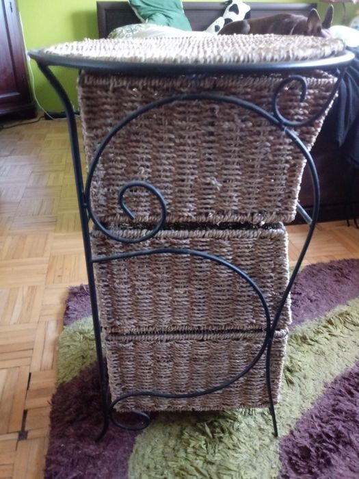 Komoda sznurkowa na stelażu