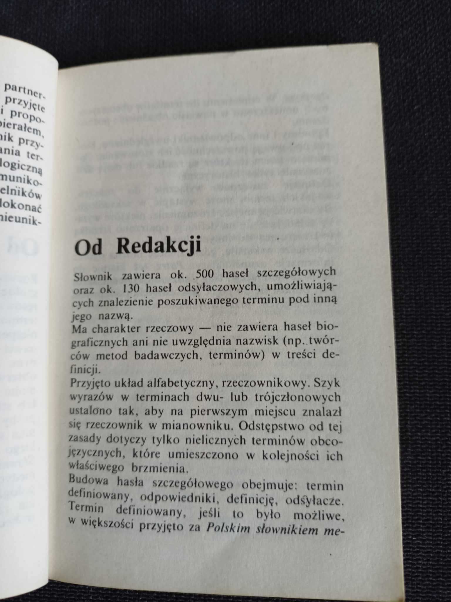 Słownik seksuologiczny 1986, kieszonkowy