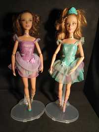 Lalki Barbie bliźniaczki z 12 tańczących księżniczek
