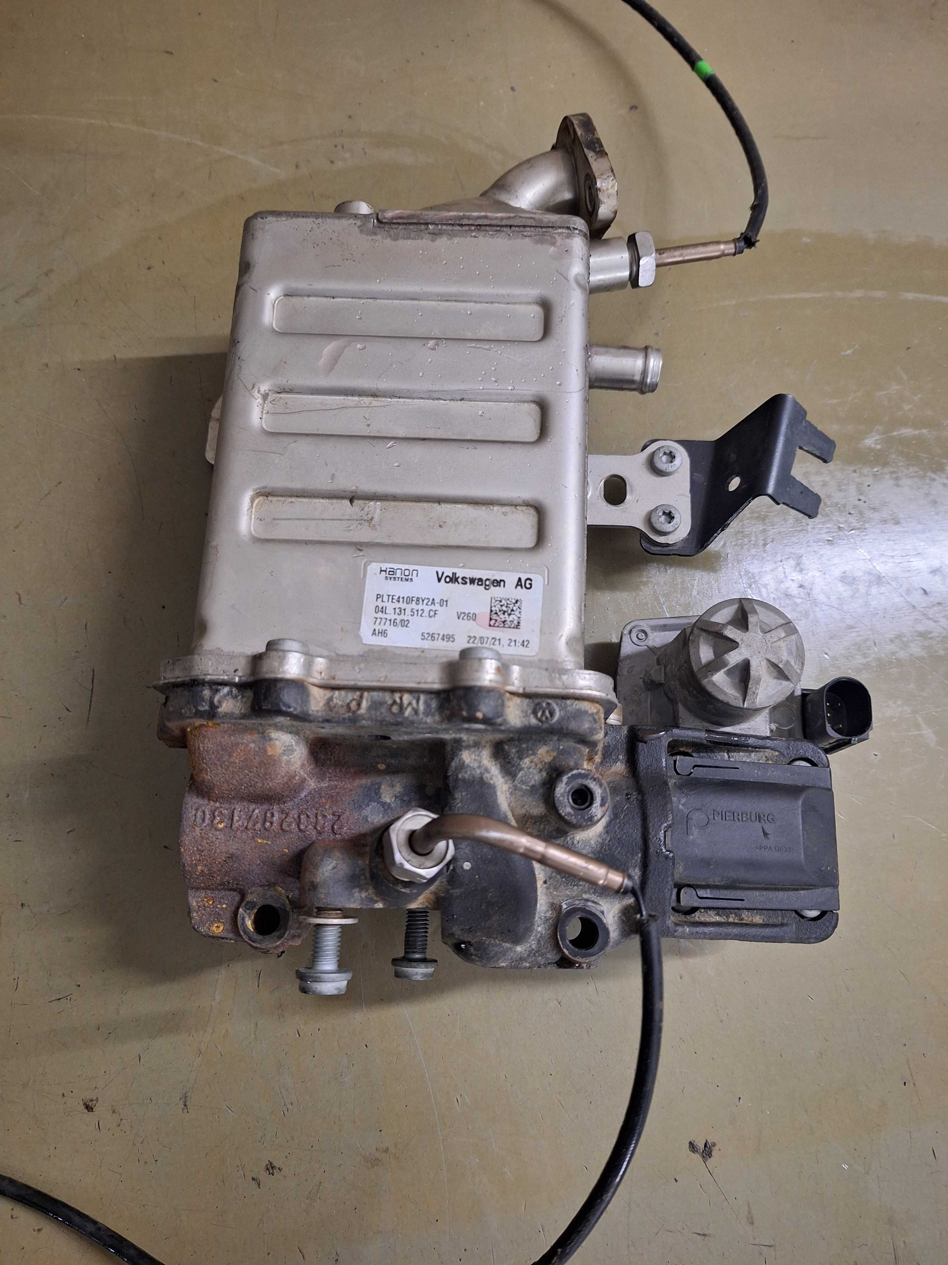 Chłodnica spalin zawór EGR 04L131512CF VW T6 TRANSPORTER 2.0 TDI