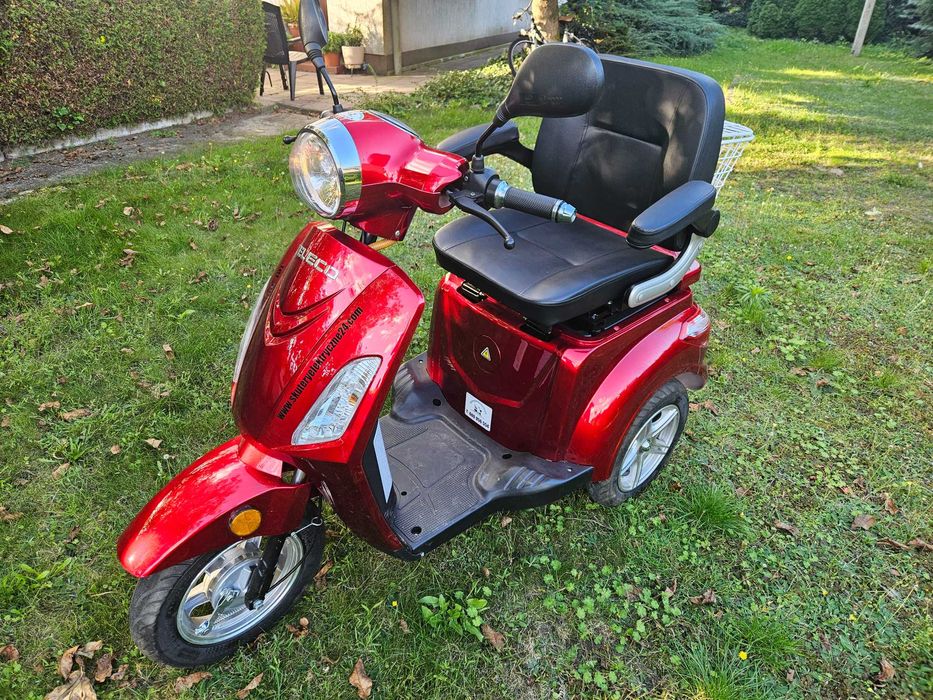 Skuter elektryczny inwalidzki trójkołowy ZT15, Veleco, nowy