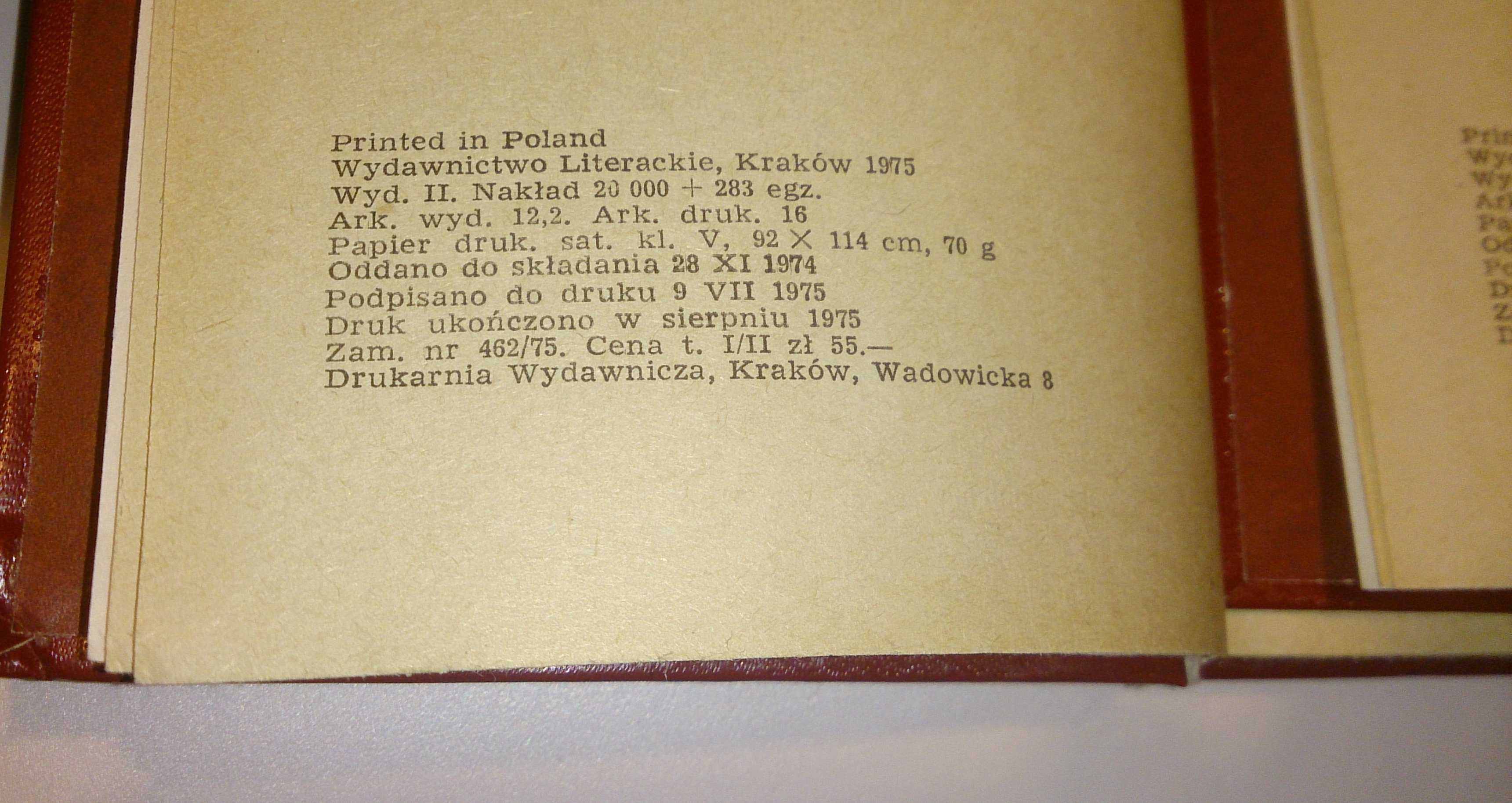 Juliusz Kaden-Bandrowski „Czarne Skrzydła”, WL, 1975 (Książka)