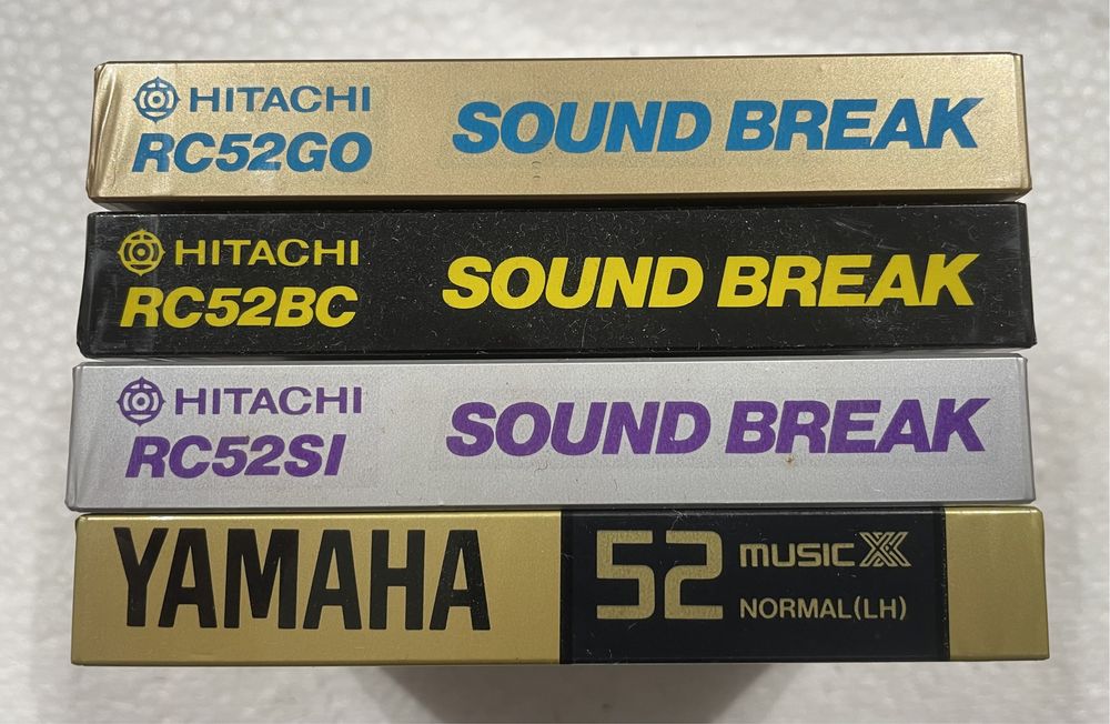 Аудіокасети Hitachi 52 YAMAHA XX 52   cassette касети з бобінками