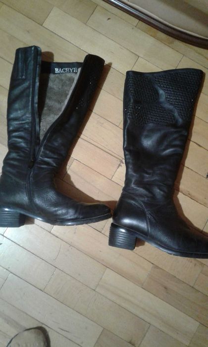 Жіночі чоботи.Натуральна шкіра,натуральне хутро.Реальна ціна+обмін