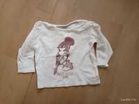 Bluzka bluzeczka T-shirt koszulka Lupilu - ptak z czapką