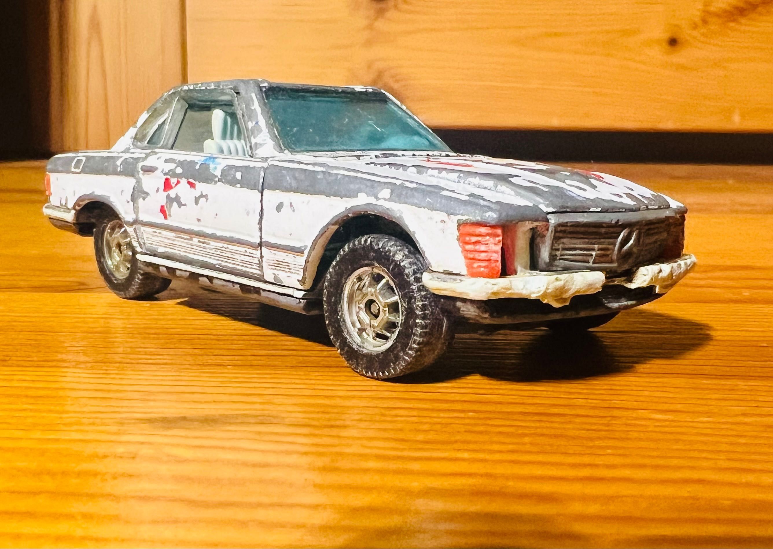 MERCEDES BENZ 350 SL R107 CORGI TOYS WhizzWheels Model MAZAK diecast