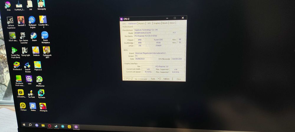 Игровой ПК + монитор 27” 144 Гц