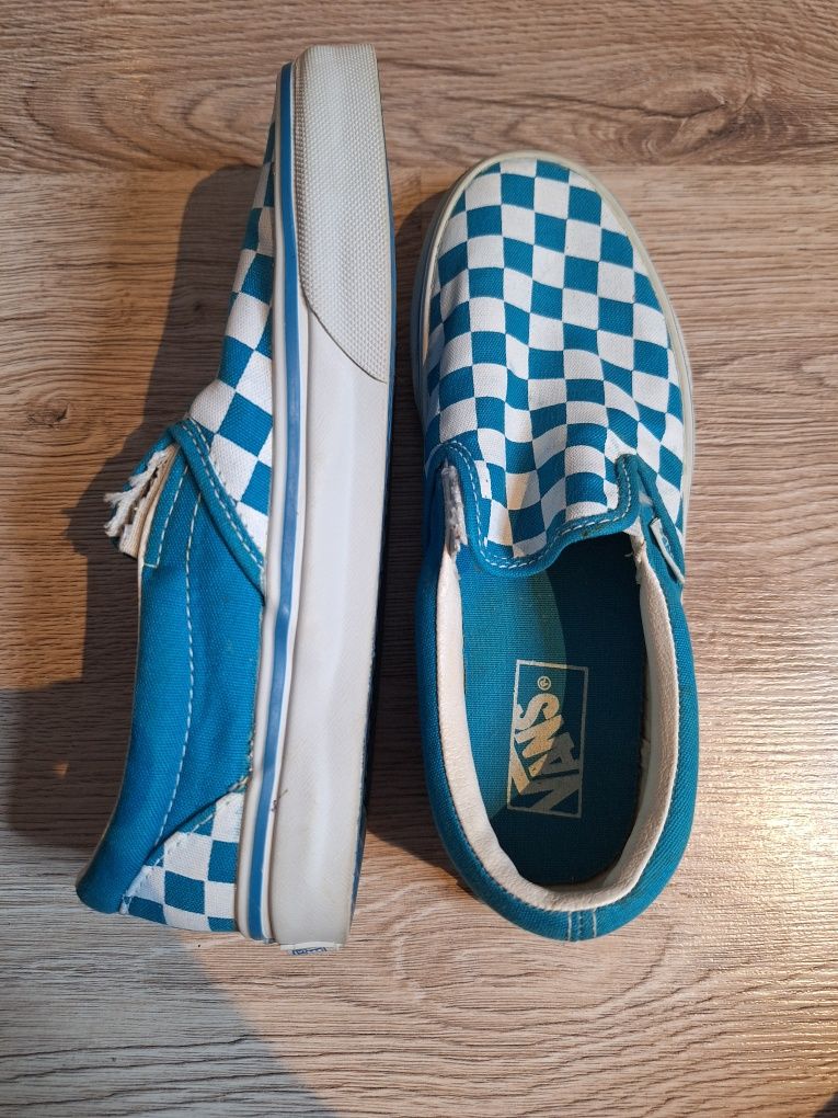 Trampki vans damskie w kratkę 37