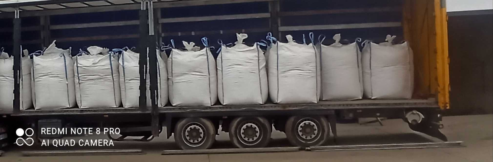 Worki Big Bag z wkładem foliowym  na kukurydzę, zboże