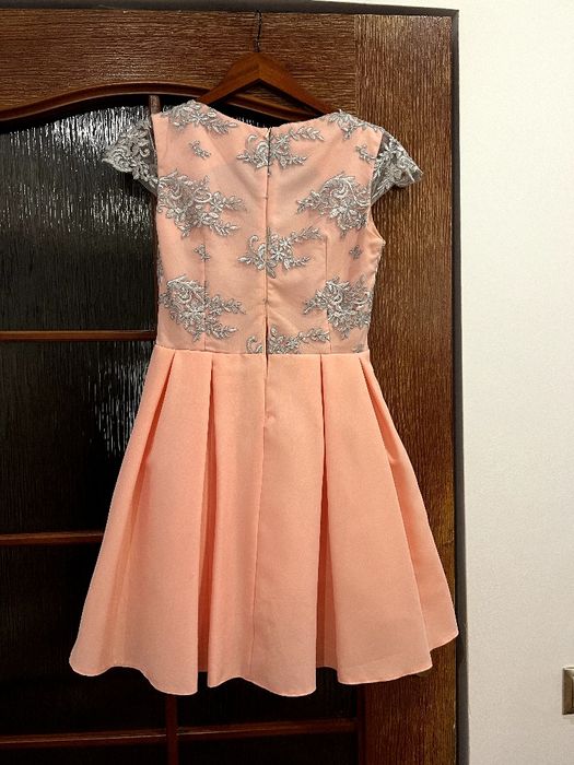 Плаття вечірне сукня міді сітка кружево