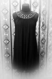 Платье туника с жемчугом в греческом стиле