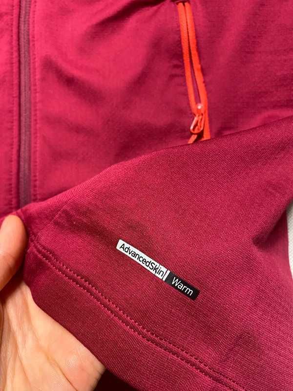 Salomon różowy Polar fleece bluza zip hoodie pink techwear streetwear