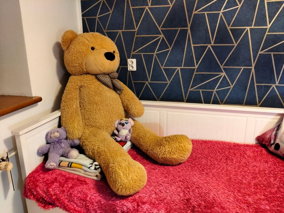 Białe Duże Rozkładane Łóżko Hemnes z szufladami