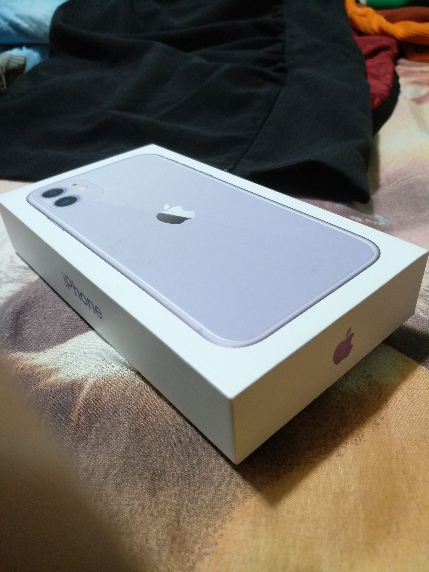 Box for iphone 11  purple