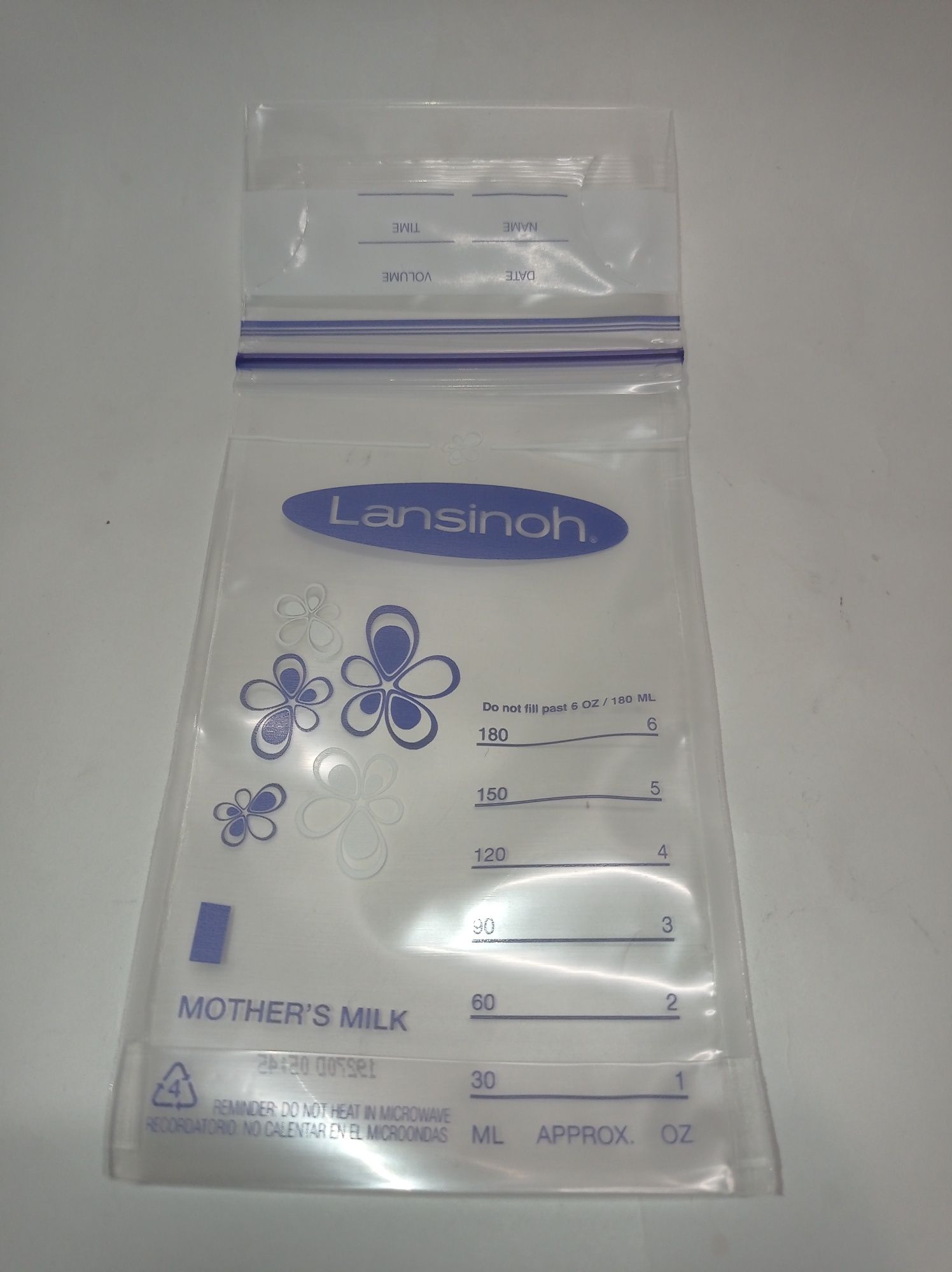 Пакеты для хранения заморозки сбора грудного молока lansinoh лансиног