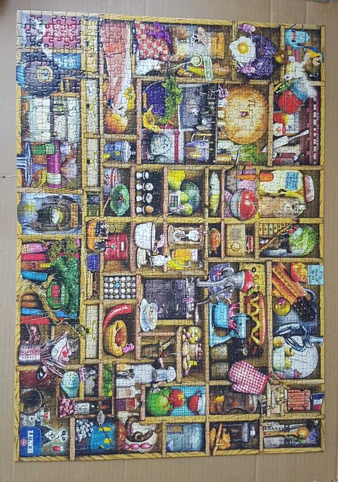 Пазл 1000 Ravensburger - The Kitchen Cupboard Кухонна шафа