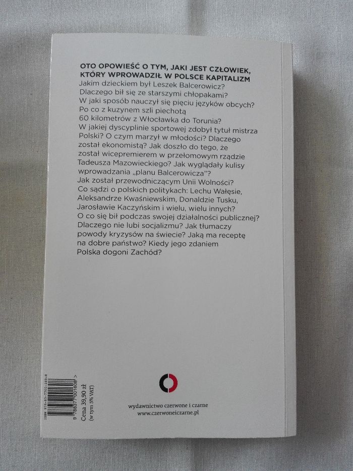 Leszek Balcerowicz - "Trzeba się bić", biografia, ekonomia