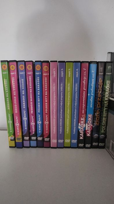 Zestaw karaoke SilverCrest  15 płyt odtwarzacz DVD Panasonic