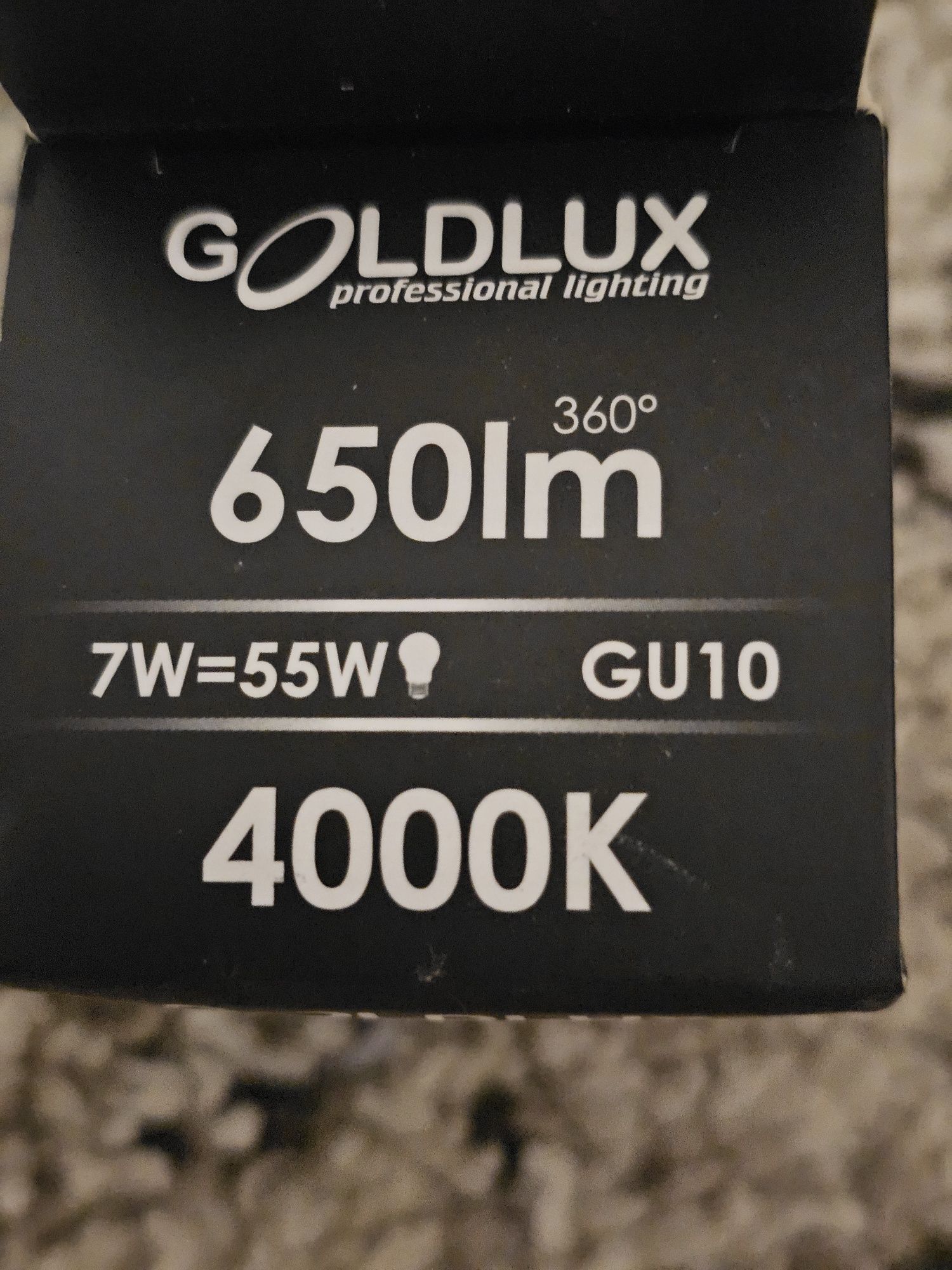 3 żarówki led GU 10 nowe
