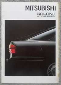 Prospekt Mitsubishi Galant rok 1989