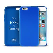 Capa puro ícon azul nova iPhone 6/6S
