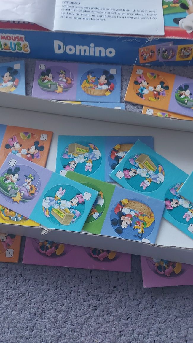 Gra DOMINO Mickey Mouse