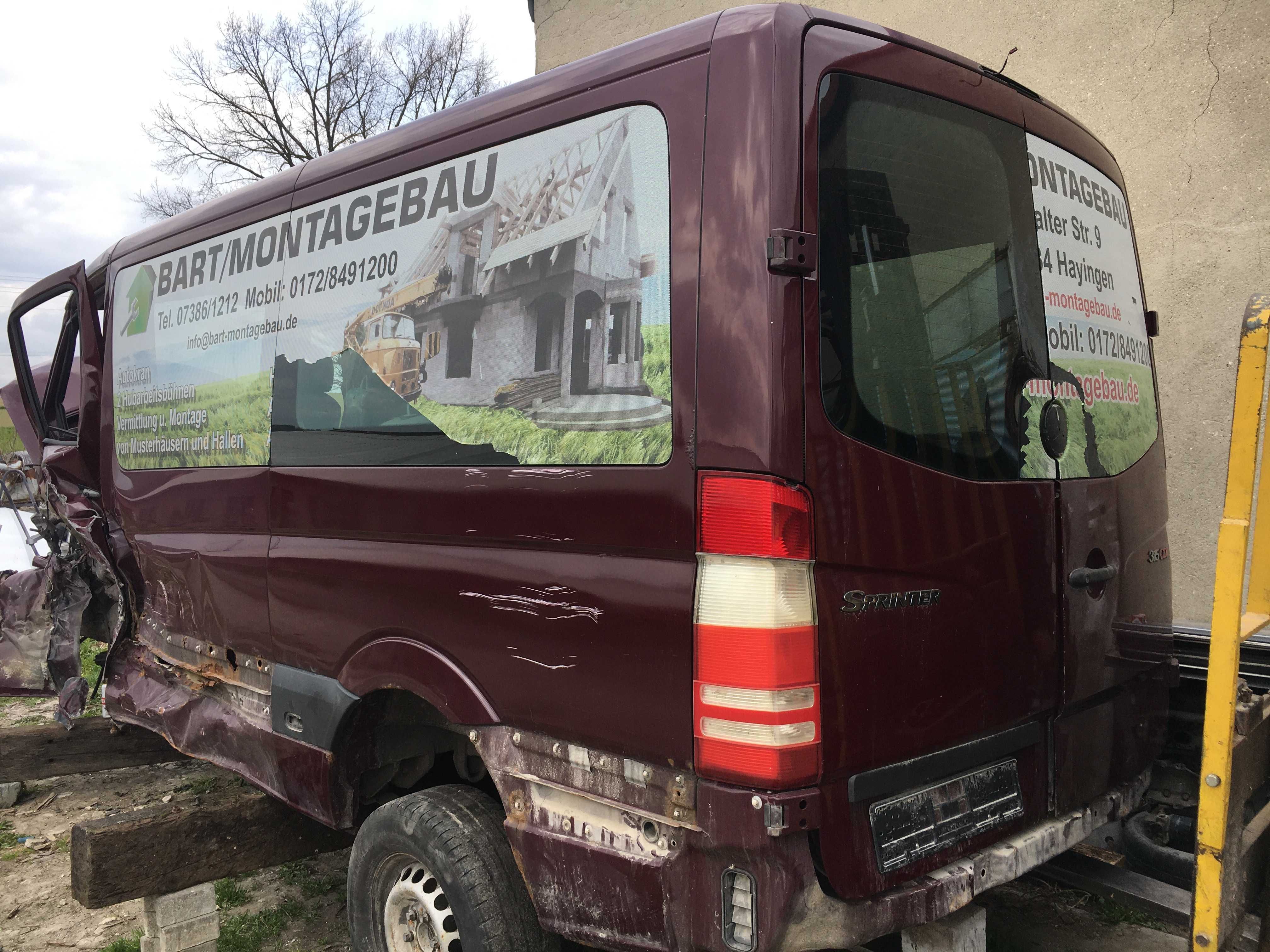 Mercedes sprinter 906 tłumik wydech