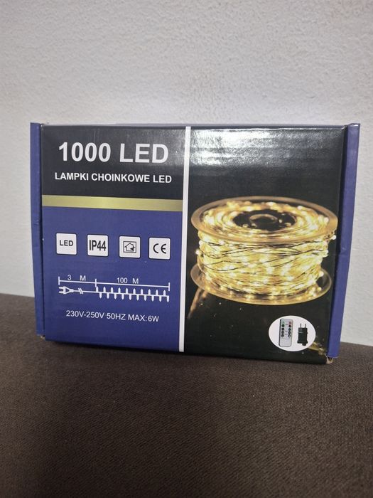 Lampki choinkowe 100m 1000 led