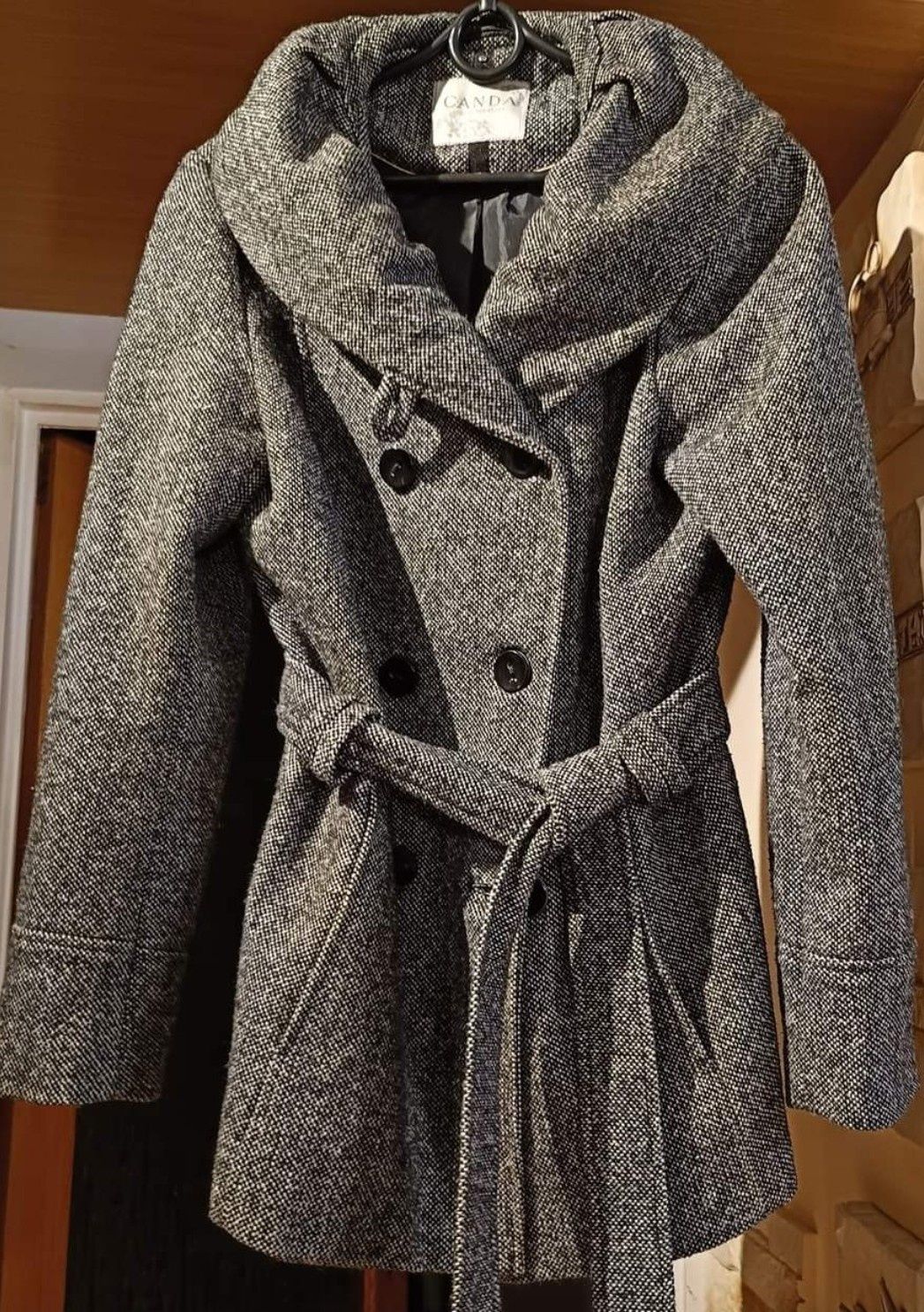 Canada wełna kurtka płaszcz krotki wiosna 40 L