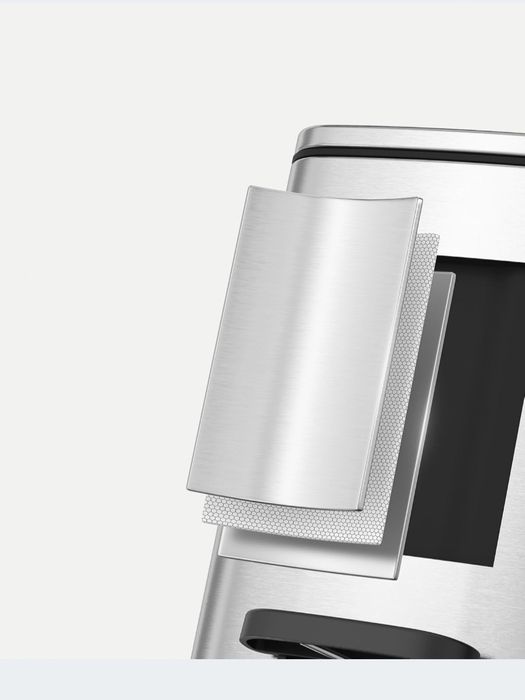 Kosz na śmieci Songmics 6 l srebrny