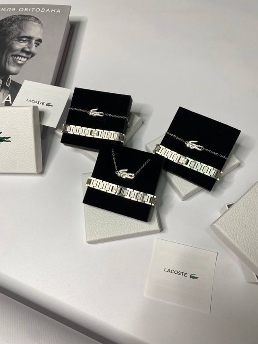 Жіночий браслет Lacoste | Подарунок дівчині | Браслет на руку Лакосте