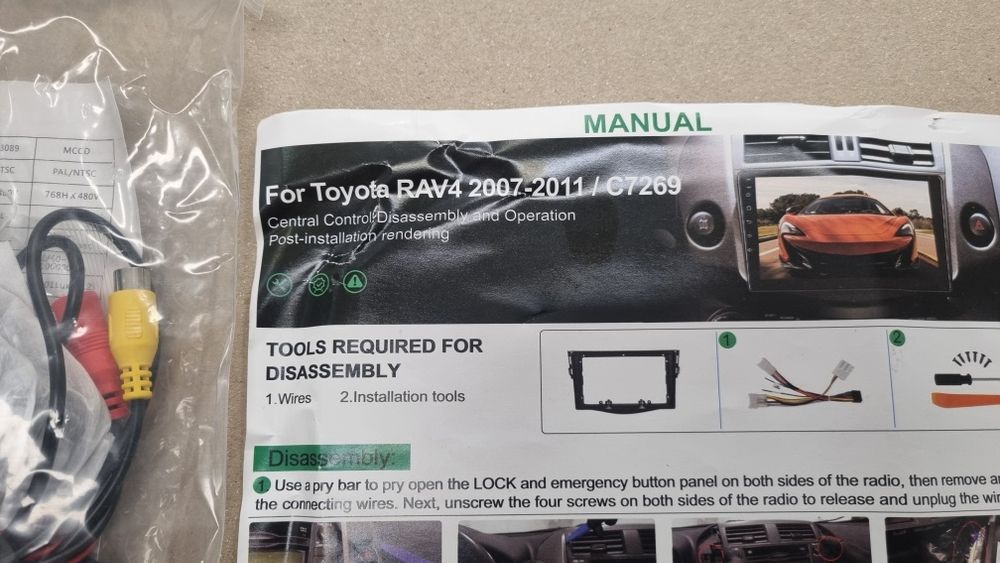 Radio toyota rav4 android