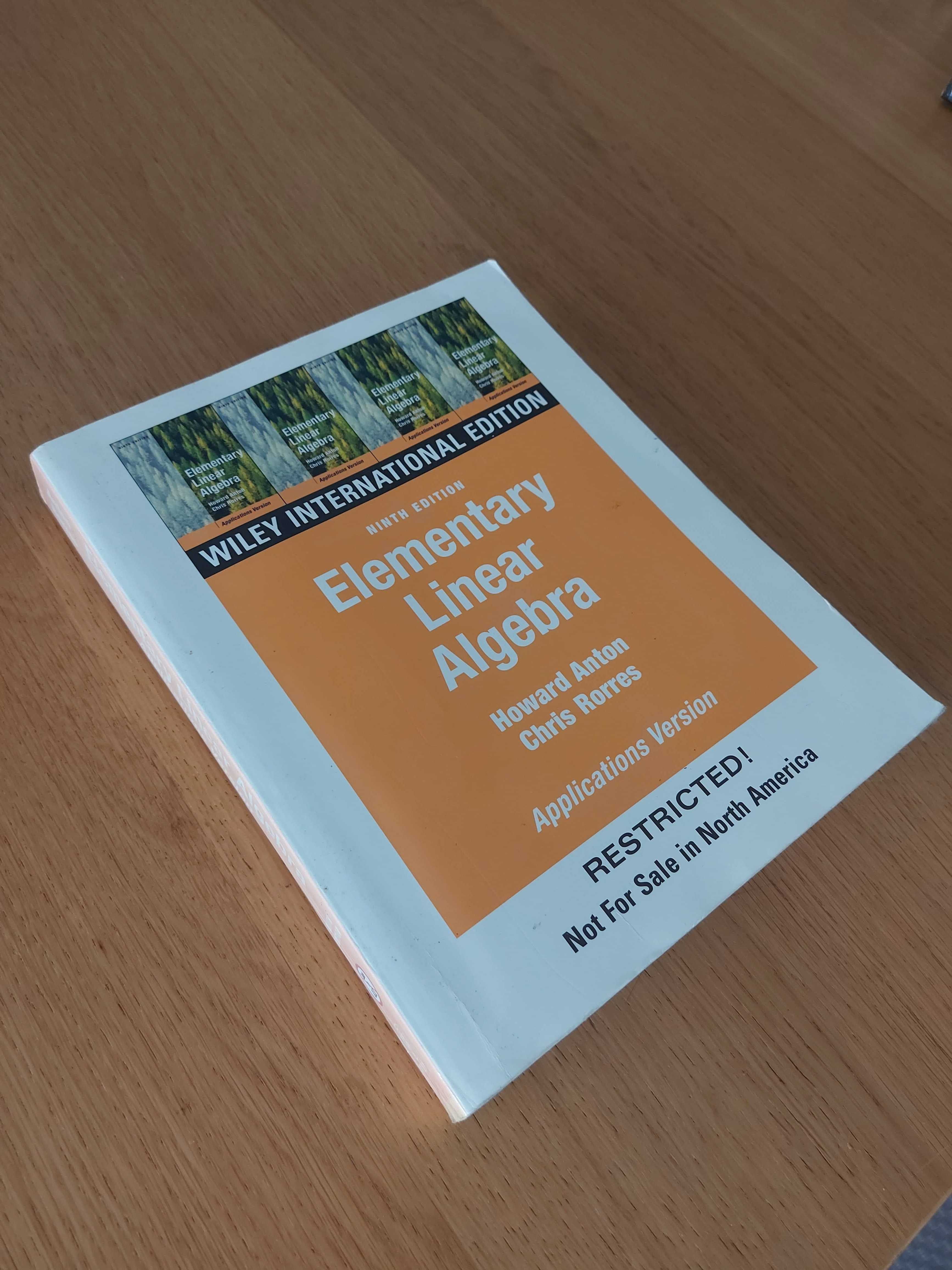 Elementary Linear Algebra W/Applications 9th Edition