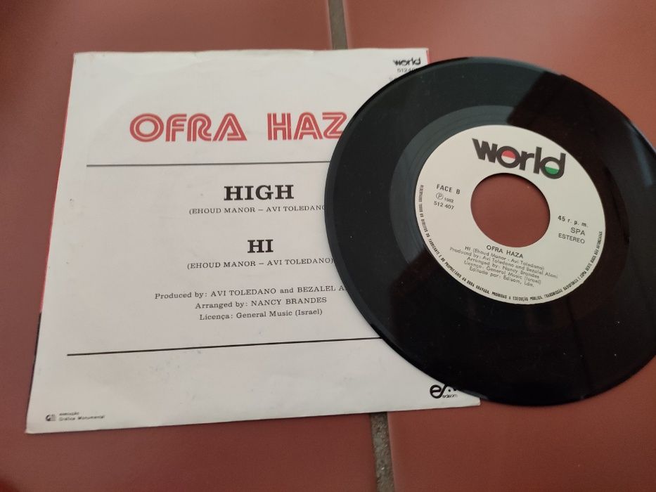 Disco Vinil Ofra Haza- High