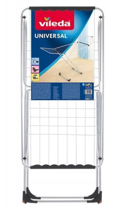Suszarka na pranie Vileda uniwersal 180cm 18m kółka
