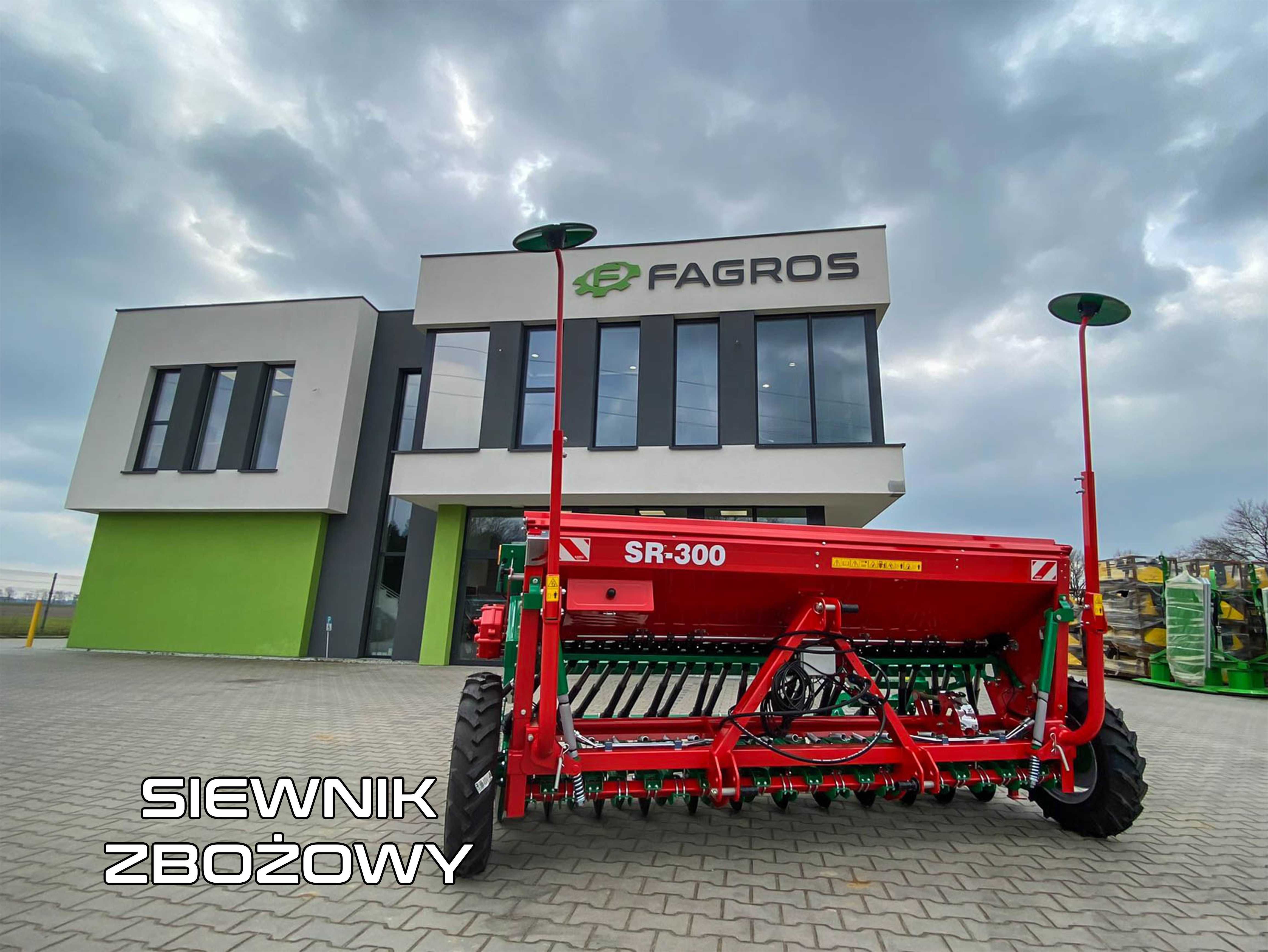 AGRO-MASZ AGREGAT bezorkowy siewnik Brona Głębosz FALCON Pług