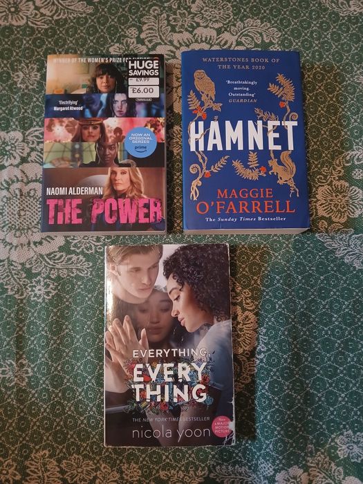 Ціна вказана за комплект, продаю окремо: Hamnet, The Power, Everything