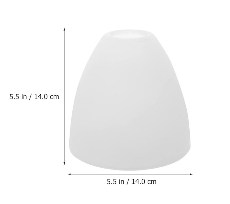 szklany klosz klosz lampy pokrywa dla E27